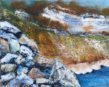 KLINTEN VED HØJERUP - EFTERÅR 40 X 50 - givet i gave